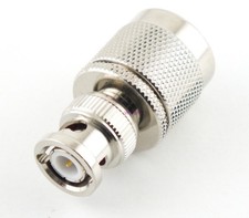 N Male to BNC Male Coax Adapter Connector - USA Ham Radio Seller