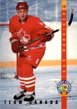 1994 Classic Pro Prospects Ice Ambassadors #IA7 Todd Warriner Team Canada