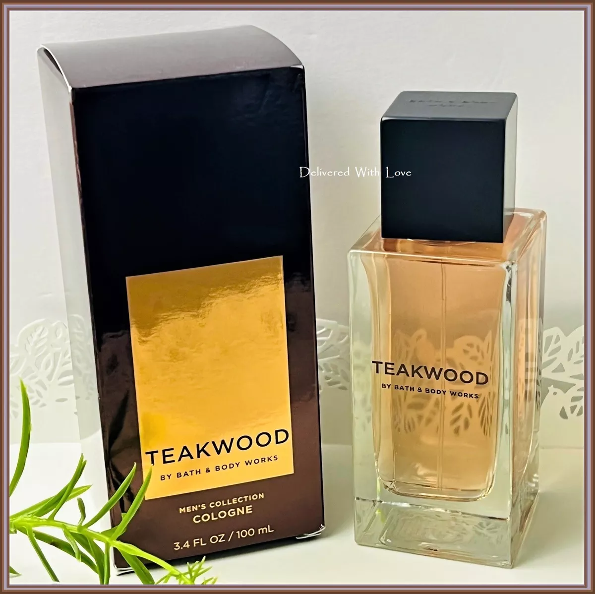 Mohogany and Teakwood 4 Ounce / 118 ml Glass Bottle of Fragrance