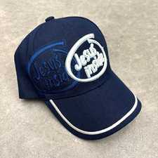 Vintage Jesus Inside Intel Hat RARE Parody Funny Tech Religious Y2K 90s Cap