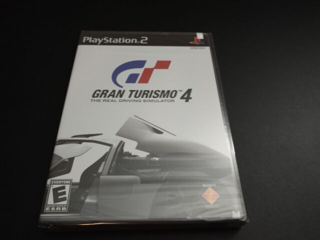 Gran Turismo 4 Original Release Black Label Sony Playstation 2 PS2 NEW SEALED