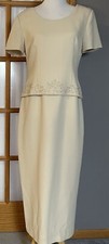 Jessica Howard Women s Formal Gown 8 Buttons Faux Pearl Weddings Evening Wear
