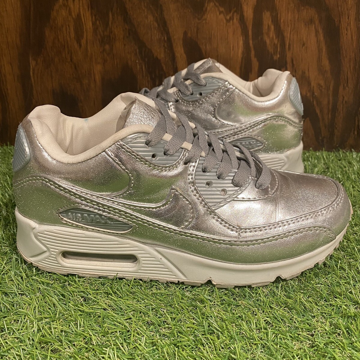air max 90 liquid metal
