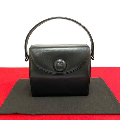 Extreme Givenchy 4G Logo Kalbsleder Mini Handtasche Vanity Schwarz Damen Luxu...
