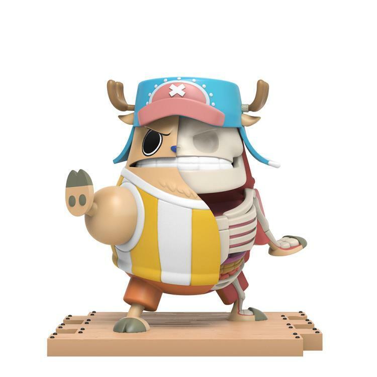 One Piece 2 Kung Fu Point Tony Tony Chopper Mini Figure Blue Base Bandai