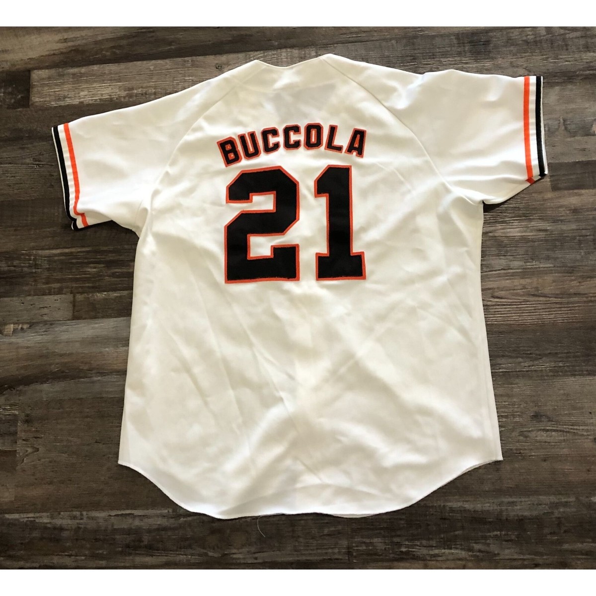 Vintage Wilson San Francisco Giants #21 Buccola Button Up Jersey