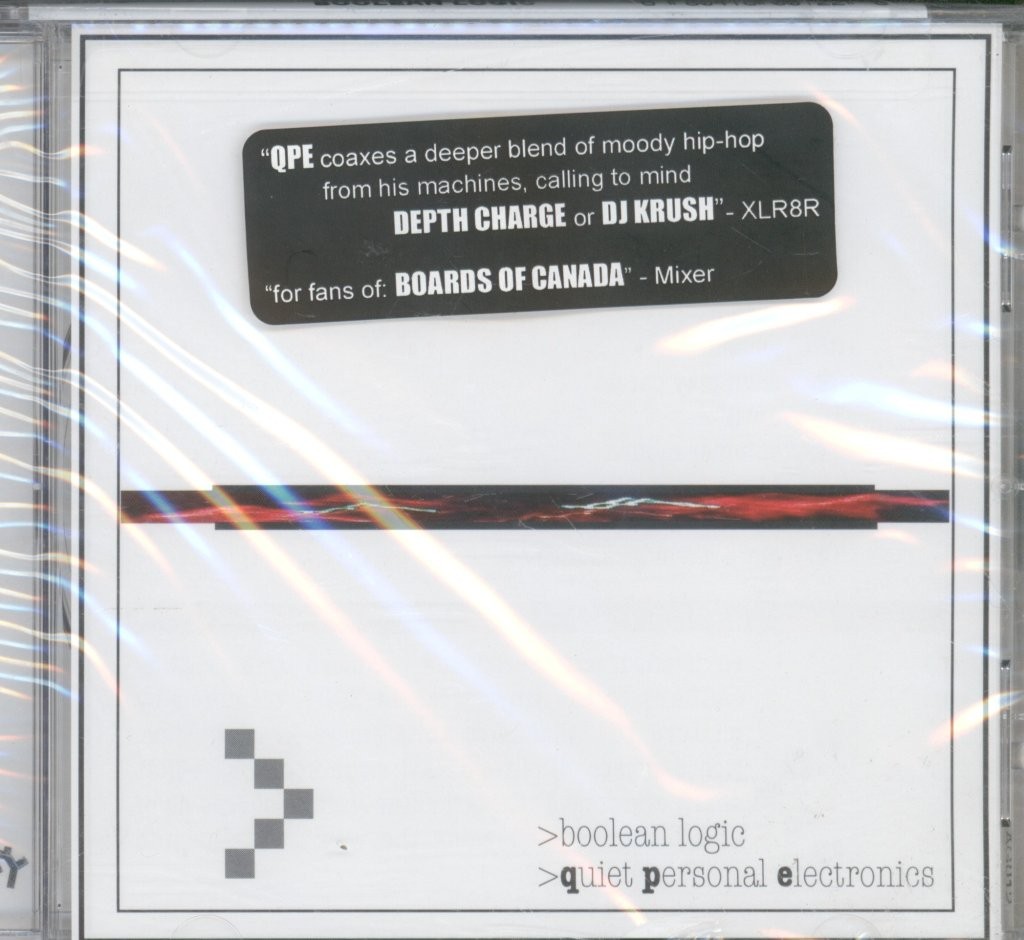Qpe Boolean Logic CD USA Theagriculture 2002 Sealed - Has info-sticker on front