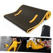 Magic Rolling Creeper Mat, 60 x 28 in Foldable Under Car Repair Pad YELLOW