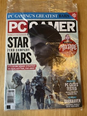 PC Gamer Issue 408 Sealed Star Wars Zero Company Mixtape Insert Magazine New
