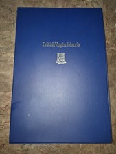 1973 British Virgin Islands Official First Day Stamps & Coins Proof Set ASW 0.76