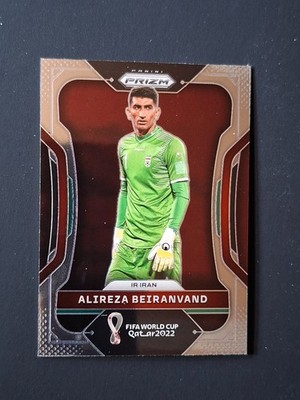 Panini Prizm Fifa World Cup 2022 Alireza Beiranvand #120 Base Card NM or better