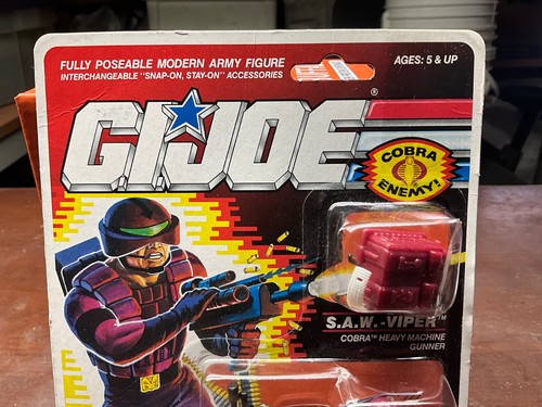 Gi Joe 1989 sin usar, en caja S.A.W. Viper 100% Original SIN REPRO Leer L@@k @TODAS las fotos ARAH - Imagen 2 de 17