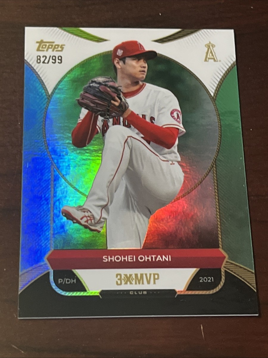 t*o様 SHOHEI OHTANI 50/50 記念ボールMVP 2025 2025 Topps Welcome To The Club Shohei Ohtani Green Foil “3x