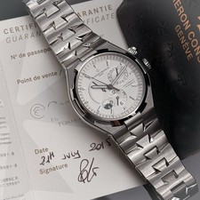 Vacheron Constantin Overseas Dual Time 47450 White Dial 2015 Complete Set 19