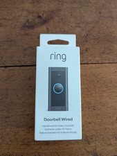 Ring Video Doorbell Wired - Black