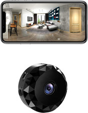 Dome Camera Pet Cam 1080P HD Wifi Wireless Indoor Home Security Surveillance Cam