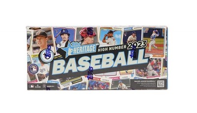 2023 TOPPS HERITAGE HIGH NUMBER BASEBALL HOBBY BOX