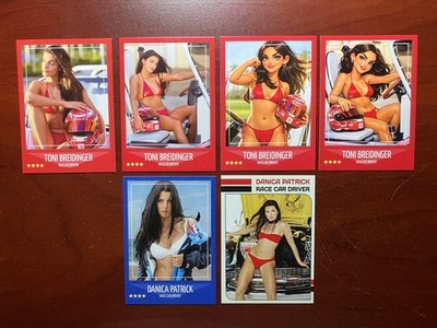 Custom ACEO Toni Breidinger Danica Patrick NASCAR Racing Trading Card (TB-1)