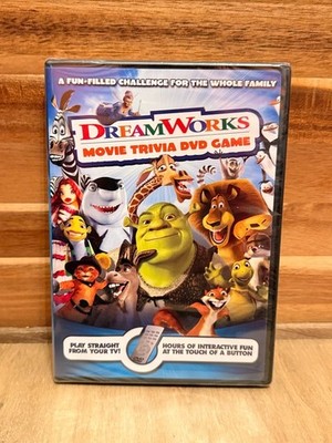 DreamWorks Movie Trivia DVD Game Sealed Shrek Madagascar Shark Tale