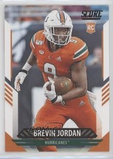 2021 Score Rookies Brevin Jordan #387 0or9