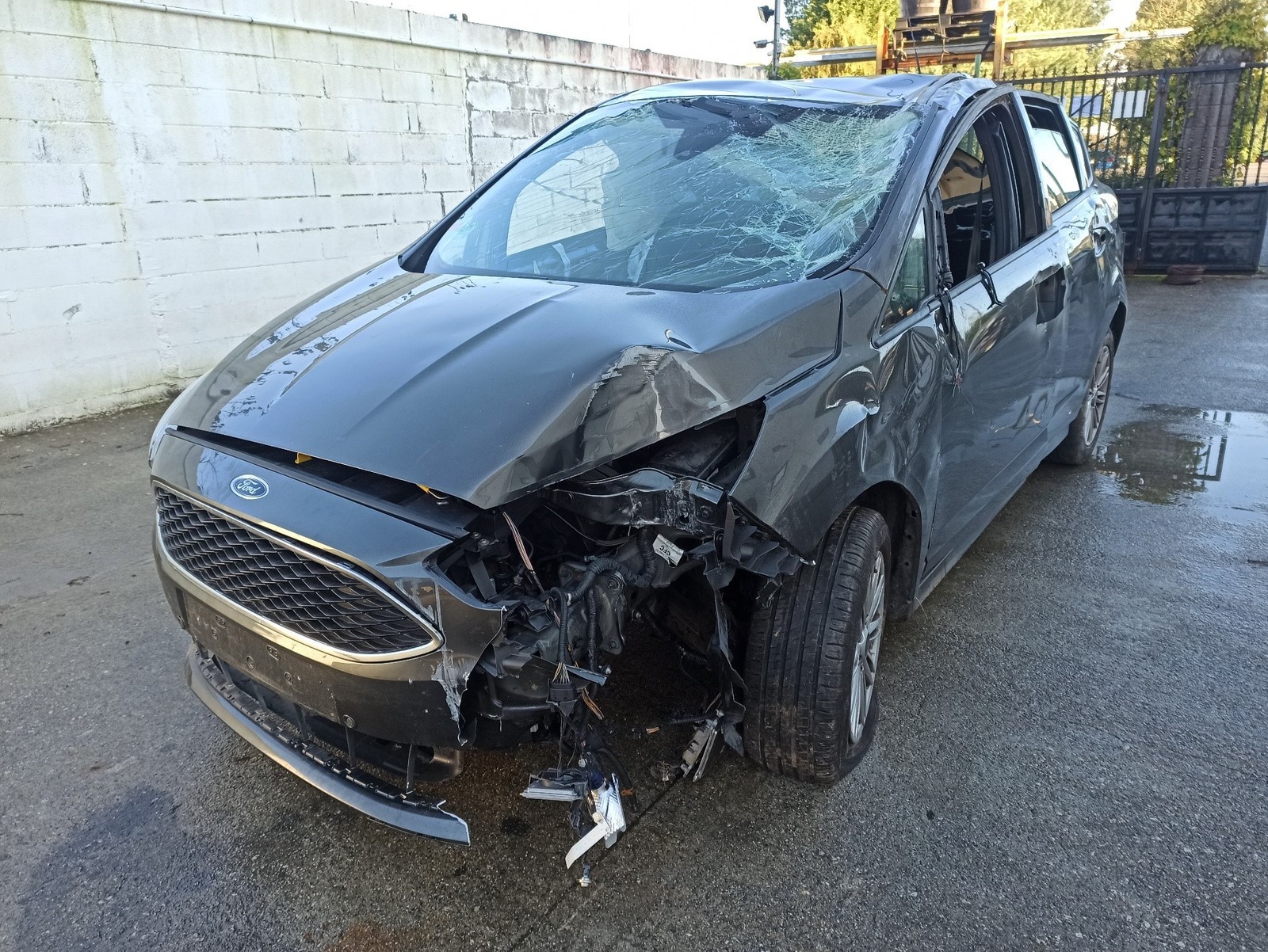 F1CA16700AA FRONT HOOD LOCK / 164795 FOR FORD C-MAX II DXA/CB7, DXA/CE