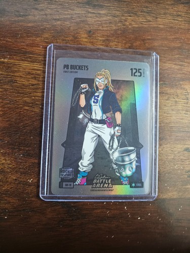 2026 Battle Arena Silver Steel Battlefoil SP SBF-78 PB Buckets Paige Bueckers RC