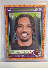 2024 Panini Score-A-Treat - Rising Stars Jayden Daniels #26 Orange Pumpkins (RC)