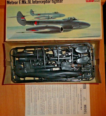 Frog 1/72 Meteor F.MK.IV. Interceptor Fighter F200