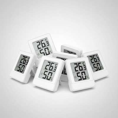 Digitales Thermo-Hygrometer 8 Stück Raumthermometer Luftfeuchtigkeitsmesser