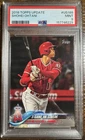 2018 Topps Update Shohei Ohtani #US189 (RC) PSA 9 MINT Rookie