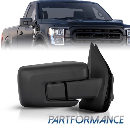 For 2021-2023 Ford F-150 Passenger Side Door Mirror Heated Manual Folding 5Pin