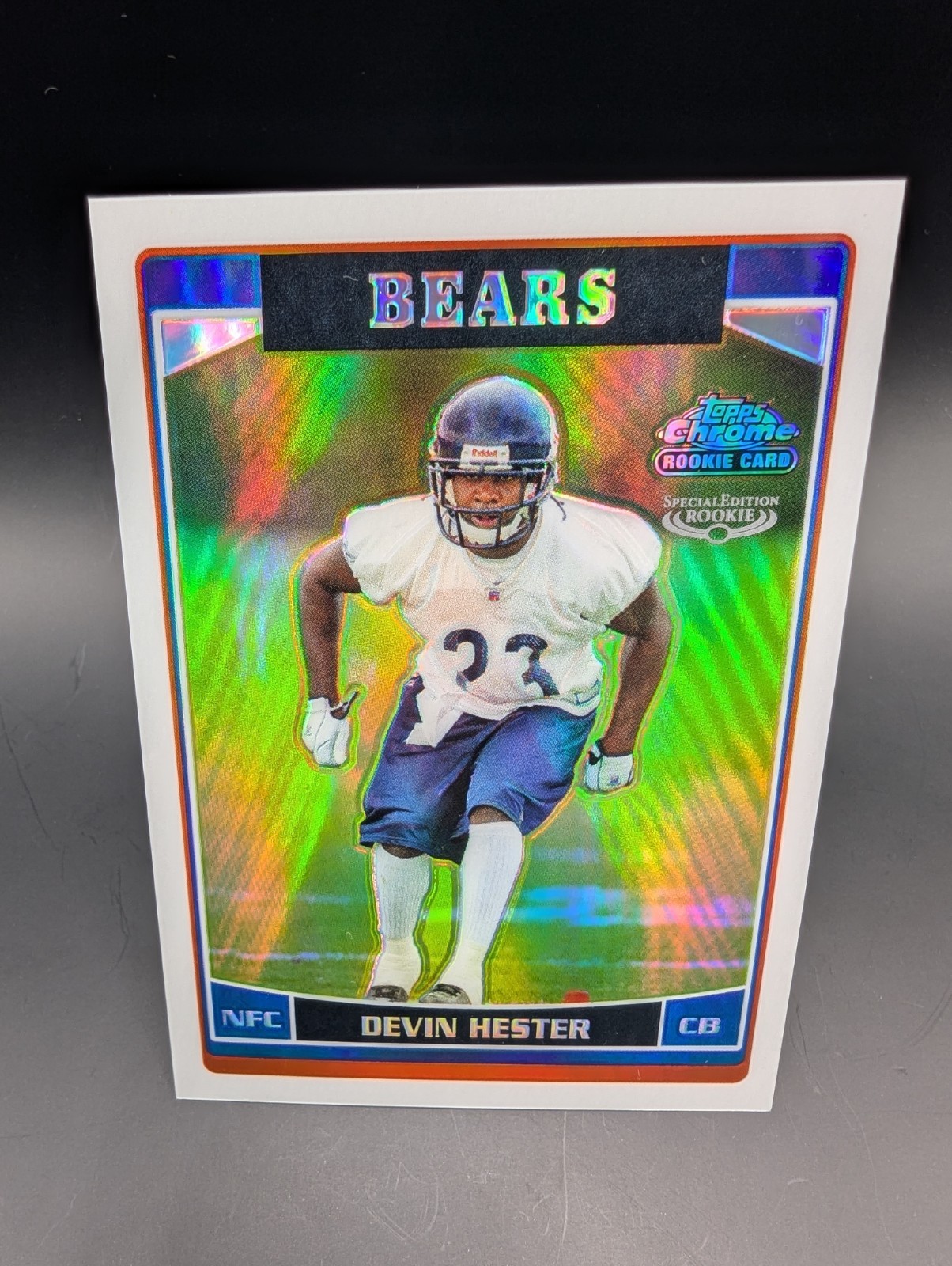 2006 Topps Chrome Devin Hester Special Edition Refractor #252 RC Bears *See Desc