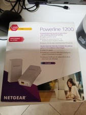 NETGEAR Powerline 1200 Adapter Kit PL1200-100PAS 1200Mbps Gigabit Ethernet