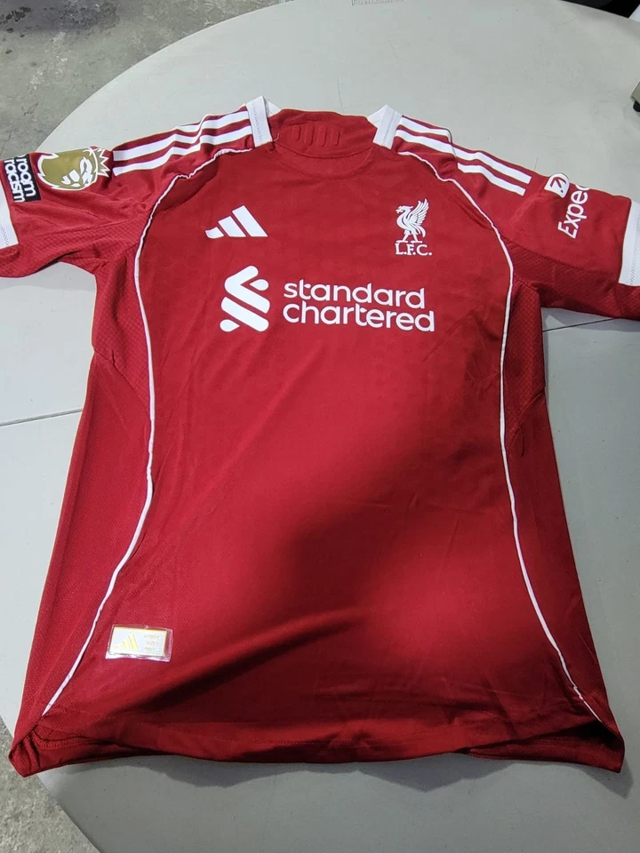 Liverpool 25/26 Jersey Salah home edition slimfit slimfit! - Image 2 of 2