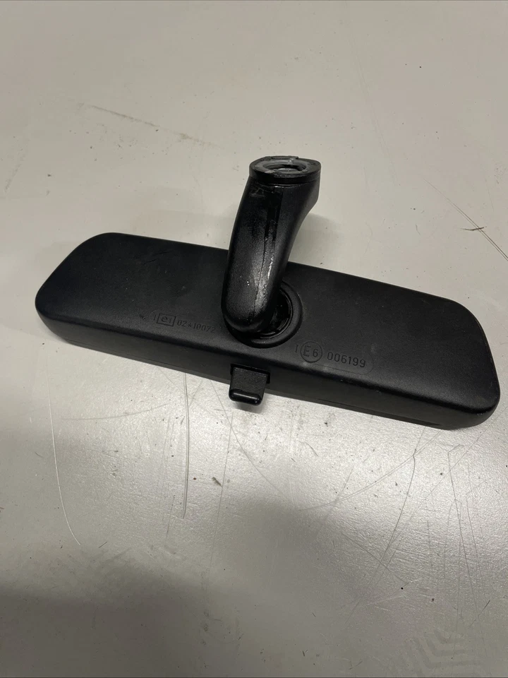 93-99 BMW E36 3-SERIES COUPE CONV MANUAL DIMMING INTERIOR REAR VIEW MIRROR OEM - Image 4 of 4
