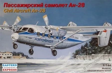 Eastern Express 1/144 Antonov An-28 Aeroflot Civil Aircraft