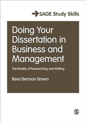 Doing Your Dissertation in Business..., Brown, Reva Ber
