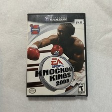 Knockout Kings 2003 (Nintendo GameCube, 2002) COMPLETE CIB TESTED