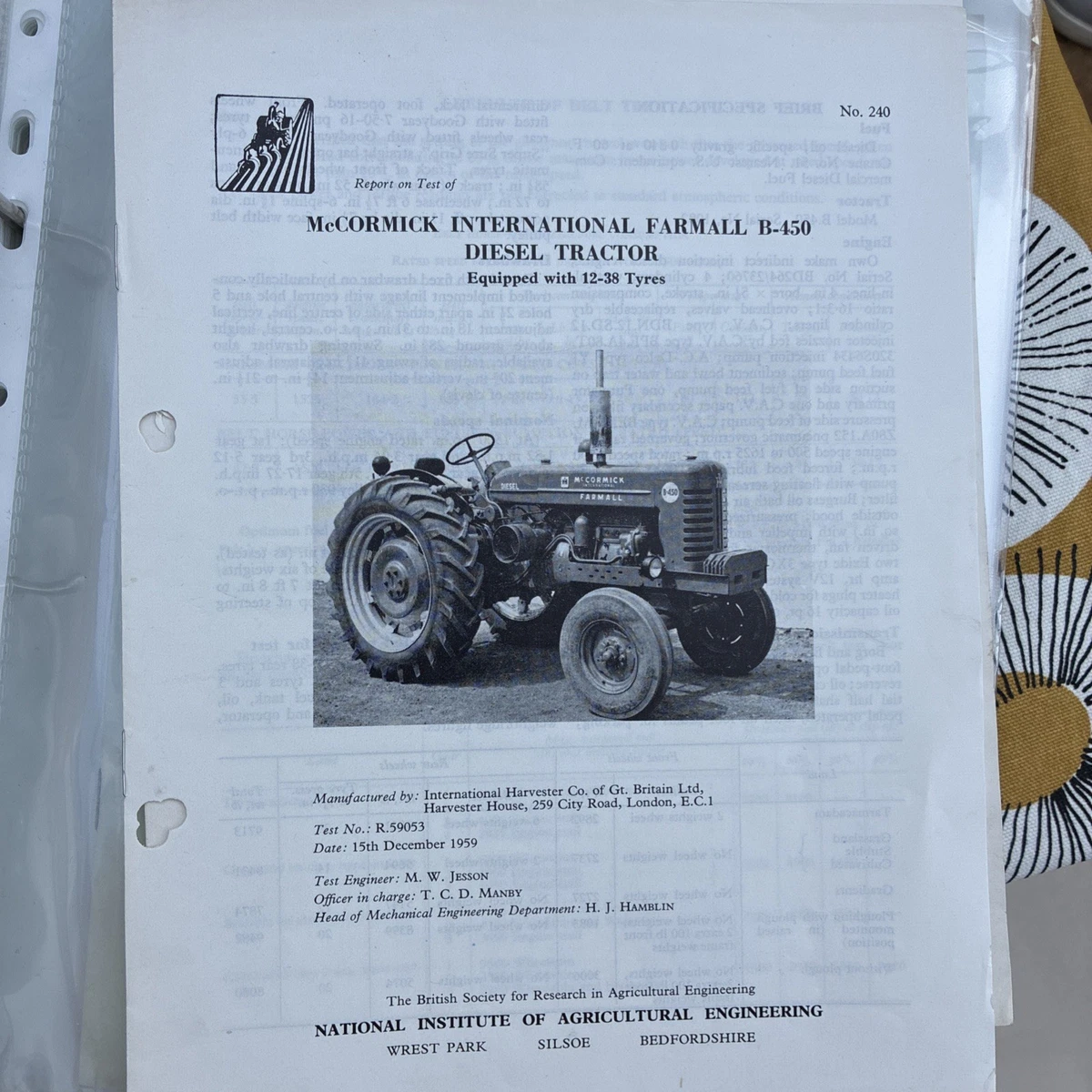 International Harvester Industrial Tractors for sale | eBay UK