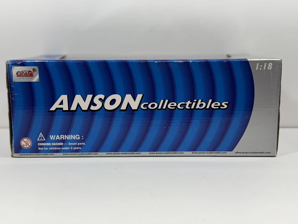 ANSON Mercedes Benz C-Class 1:18 scale DieCast Blue Sedan New Open box - Image 4 of 4