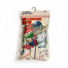 New Big League Chew Men's Boxer Briefs Size Large Stretch Funny Novelty
