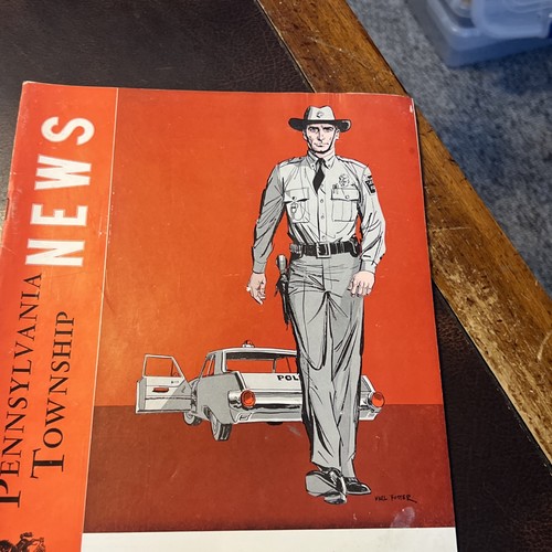 Vintage 1965 Pennsylvania Township News Magazine Early Pa Police Cover - Picture 2 of 9