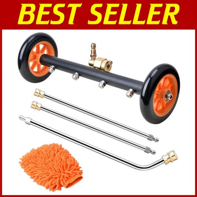 #ad 2 in 1 Undercarriage Pressure Washer Attachment 1 $94.99