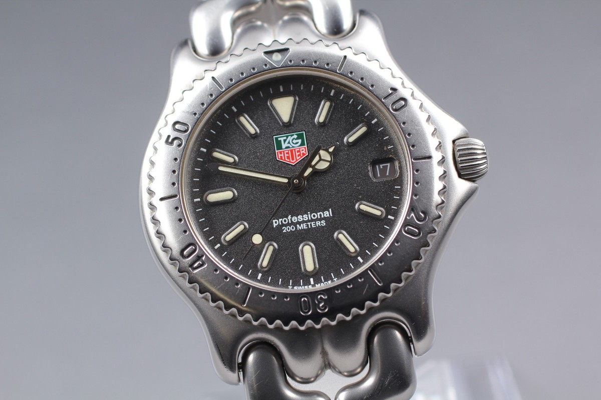 タグホイヤーメンズS99.206 TAG Heuer SEL Gray Men's Watch - S99.206 for sale online | eBay