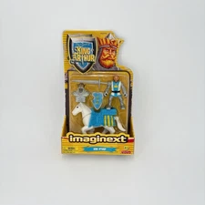 FISHER-PRICE The Legend of King Arthur IMAGINEXT H2379 King Arthur w/horse rare