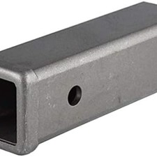 64454 Trailer Hitch Receiver Tube 2-inch X 9-inch Length Combo Bar, Weld on Raw