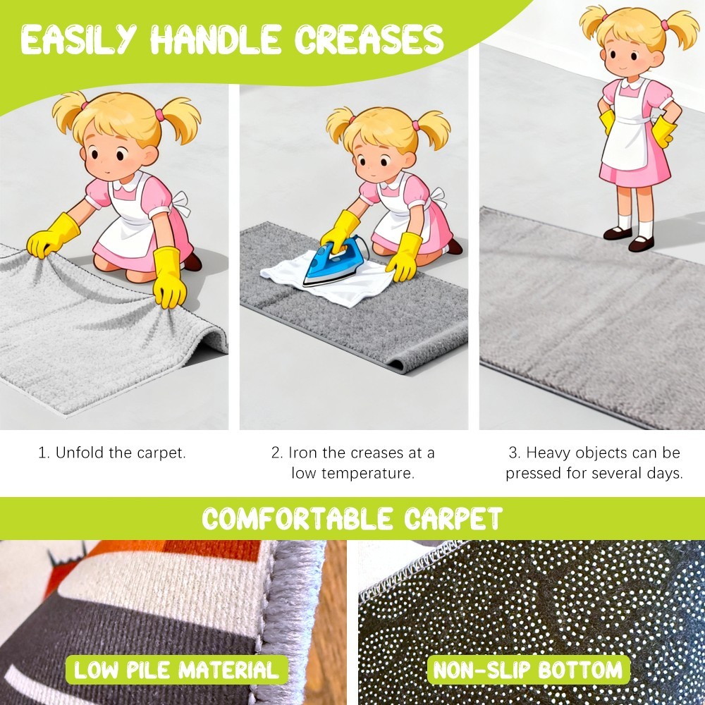 Kids Rug Car Rug,Kids Paly Rug,31"x 47" Kids Carpet with Roads,Washable Non-Slip