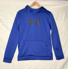 Under Armour Youth Blue Hoodie Sweatshirt Size Youth XL