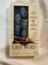 The Last Word VHS Timothy Hutton - BRAND NEW SEALED PROMO SCREENER  RARE  