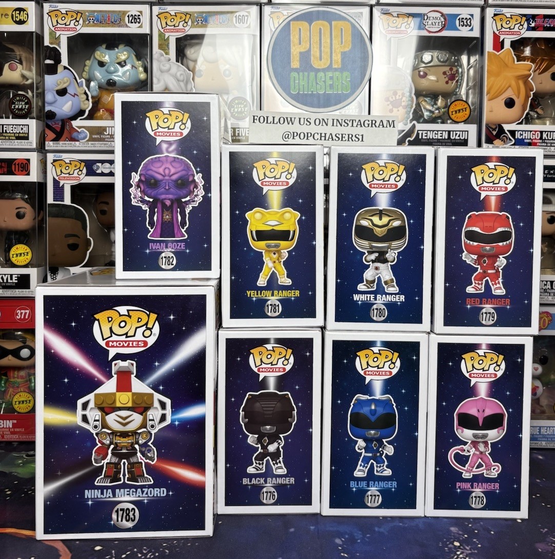 Funko POP! Movies: Mighty Morphin Power Rangers The Movie - 8 Pop